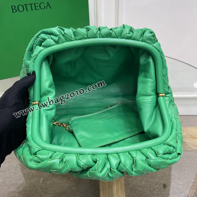 Bottega veneta高端女包 98062 寶緹嘉升級版大號編織雲朵包 BV經典款純手工編織羔羊皮女包  gxz1255